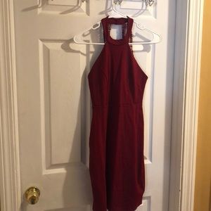 Red Lulus dress